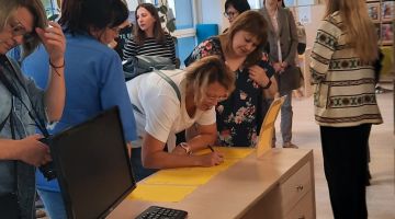 Pieredzes apmaiņas brauciens uz Talsu Galveno bibliotēku