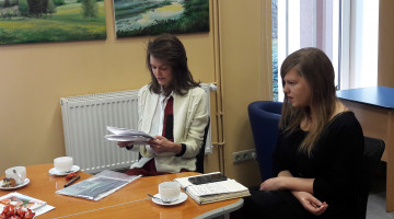 Interešu apvienības “Literāts” tikšanās ar dzejnieci Ingu Pizāni