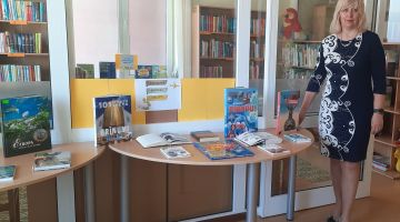 Eiropas diena Salas bibliotēkā kopā ar Salas vidusskolas skolēniem