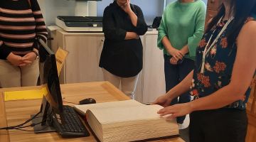 Pieredzes apmaiņas brauciens uz Talsu Galveno bibliotēku