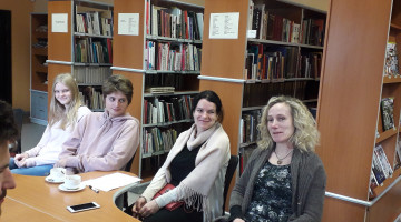 Interešu apvienības “Literāts” tikšanās ar dzejnieci Ingu Pizāni
