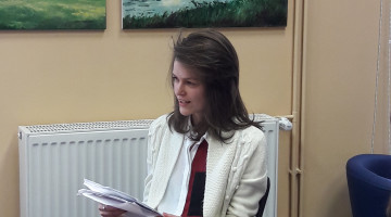 Interešu apvienības “Literāts” tikšanās ar dzejnieci Ingu Pizāni