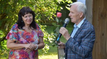 Andra Grīnberga grāmatas “Nemainīgs ir tikai gaišums ”  atvēršana