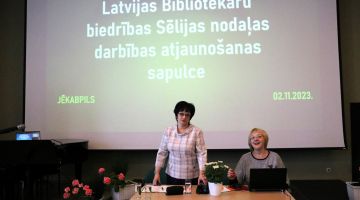 LBB Sēlijas nodaļas darbības atjaunošanas sapulce