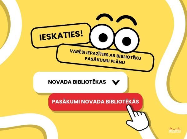 Pasākumi novada bibliotēkās