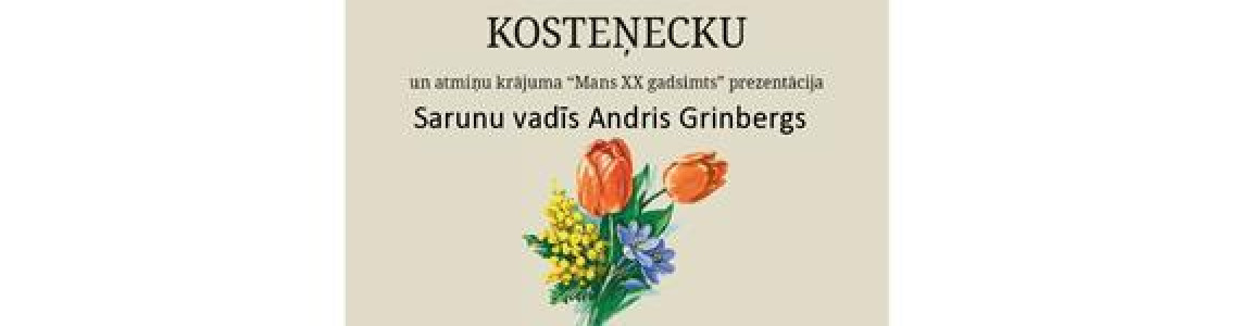 Tikšanās ar Marinu Kosteņecku