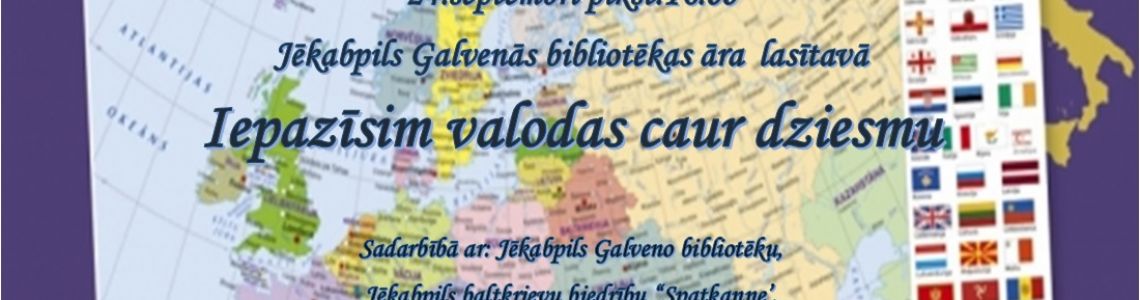  Iepazīsim valodas caur dziesmu