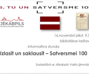 Informatīva stunda 