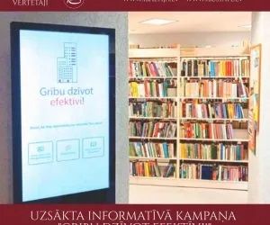 Digitāls stends “Gribu dzīvot efektīvi!”