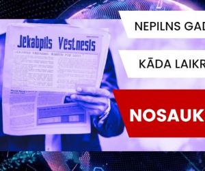 Novadpētniecības pasākums - pastaiga: “Kā pa Jēkabpils Vēstneša slejām”