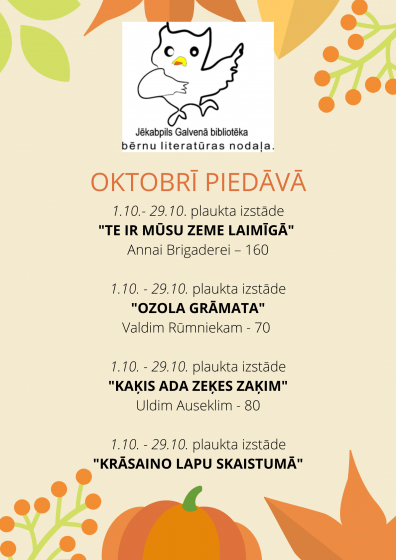 Notikumi oktobrī 