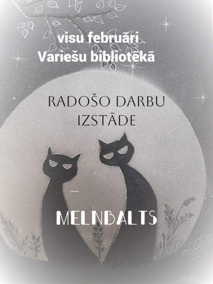 Variešu bibliotēka februārī aicina uz radošo darbu izstādi 