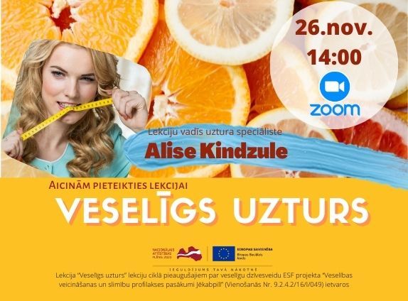 Lekcija “Veselīgs uzturs” 