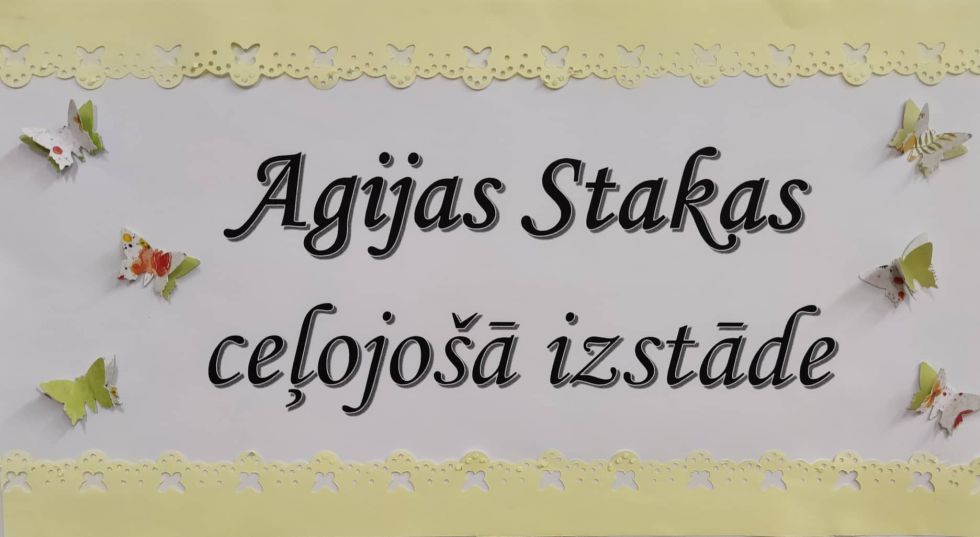 Agijas Stakas ceļojošā izstāde