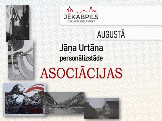 Virtuālā izstāde: Jānis Urtāns “Asociācijas”