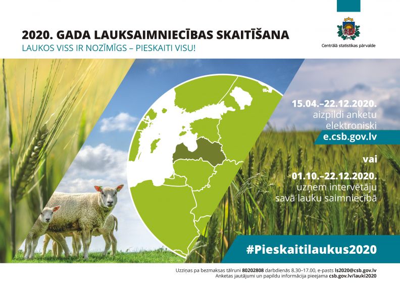 LAUKOS VISS IR NOZīMīGS – PIESKAITI VISU!