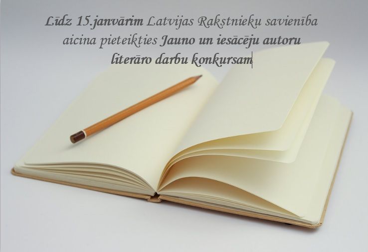 Jauno un iesācēju autoru literāro darbu konkurss