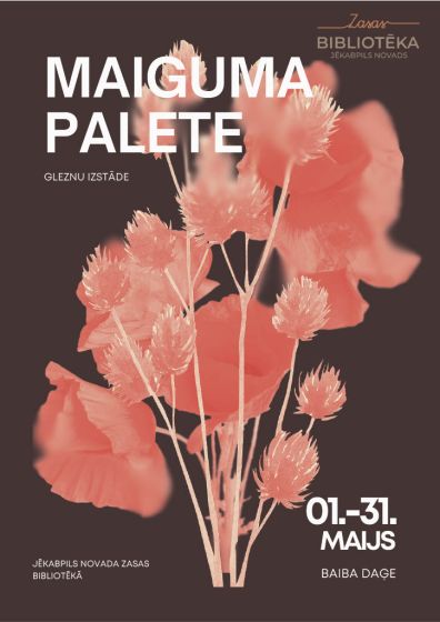 Zasas bibliotēka maijā aicina uz Baibas Daģes gleznu izstādi