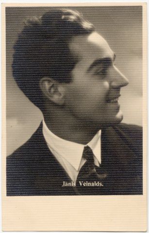  Virtuāla novadpētniecības izstāde: Jauneklīga līksme aizlauztā dvēselē. Aktieris un dzejnieks Jānis Veinalds