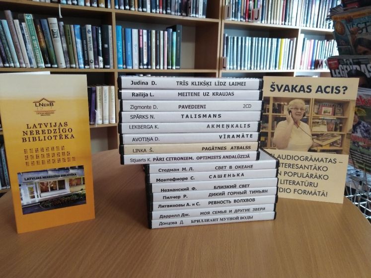 Kūku bibliotēkā jauns pakalpojums - audiogrāmatas