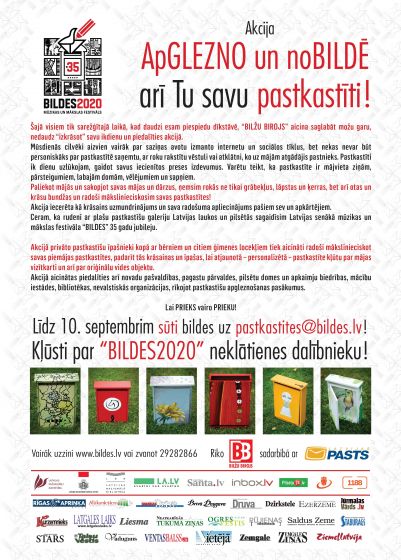 Akcija “ApGLEZNO un noBILDĒ arī Tu savu pastkastīti!” 
