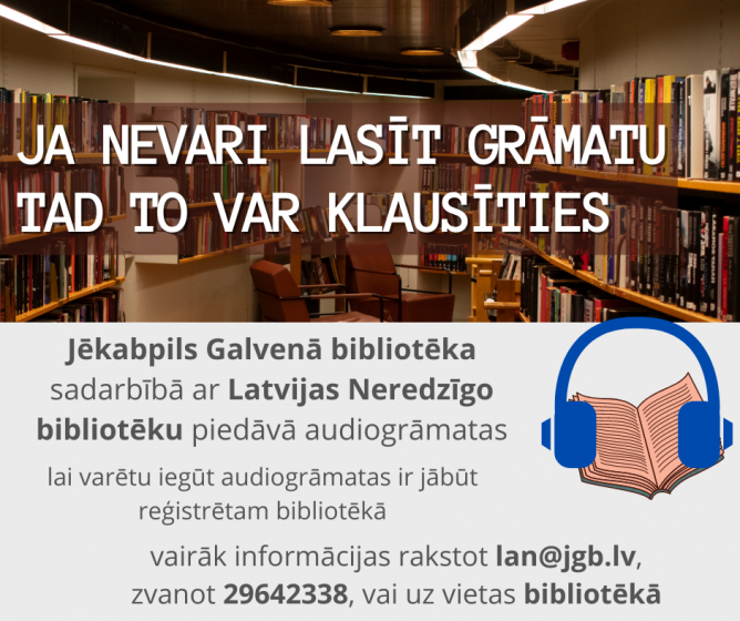 Izmanto iespēju!
