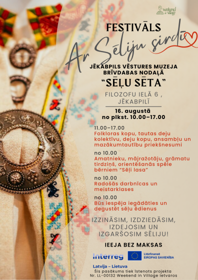 Festivāls Sēļu sētā “Ar Sēliju sirdī