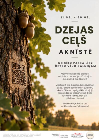 Dzejas ceļš Aknīstē