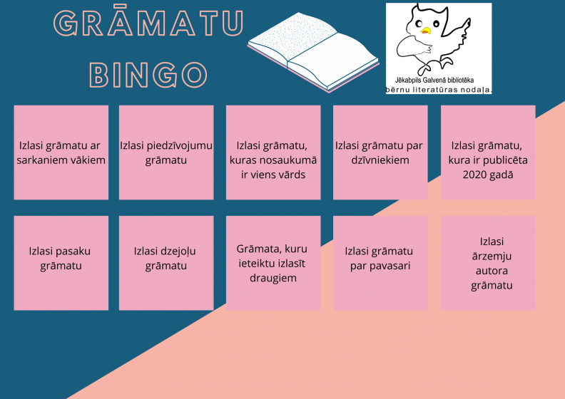 Grāmatu bingo! 