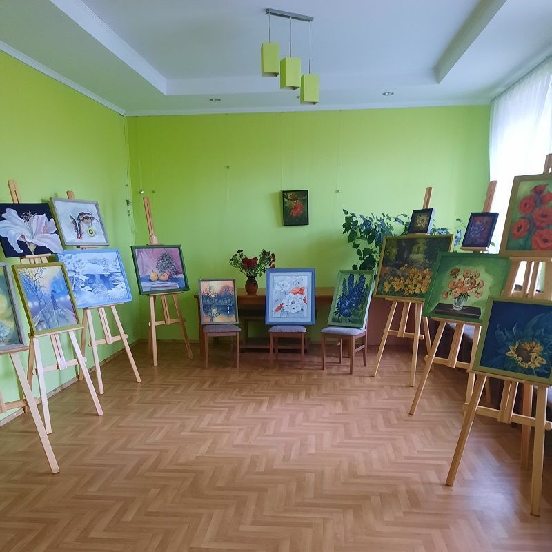 Rubeņu bibliotēka aicina uz mākslinieces Irmas Deksnes izstādi "Siltums manai dvēselei"