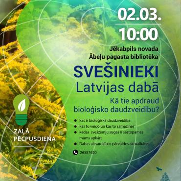 Ābeļu bibliotēkā lekcija 