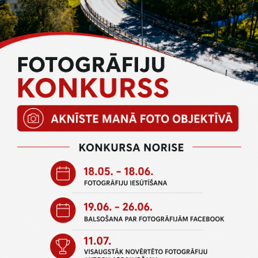 Aknīstes bibliotēka organizē foto konkursu 