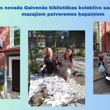 Labdarības akcija mazajiem patversmes ķepaiņiem