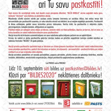Akcija “ApGLEZNO un noBILDĒ arī Tu savu pastkastīti!” 