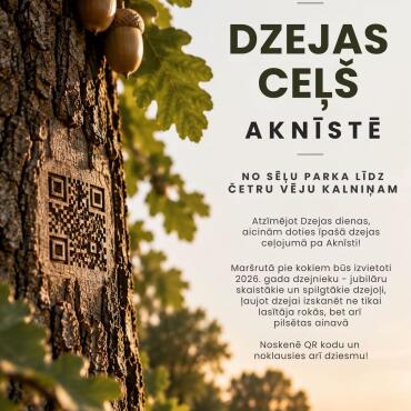 Dzejas ceļš Aknīstē
