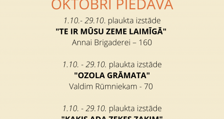 Notikumi oktobrī 