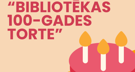 Noslēdzies konkurss “Bibliotēkas 100-gades torte”