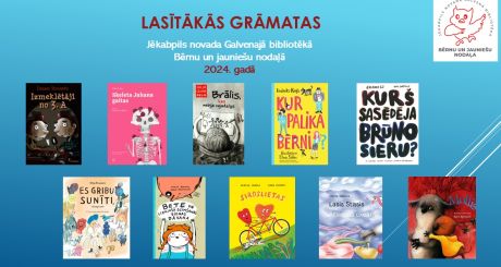 Lasītākās grāmatas 2024. gadā!