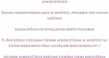 Informējam!