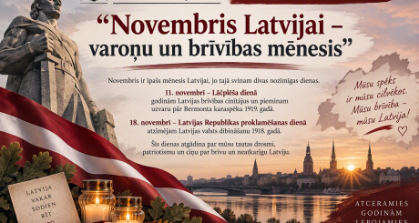 Bērnu un jauniešu nodaļa novembrī piedāvā!