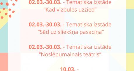 Pasākumi un izstādes MARTĀ! 