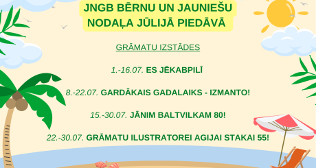 Izstādes jūlijā 
