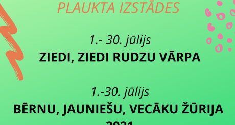 Aktualitātes jūlijā