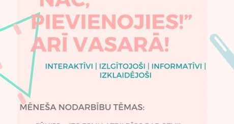 Nāc, piedalies!