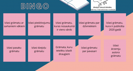 Grāmatu bingo! 